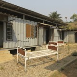 Ebola isolation unit, Makeni Regional Hospital.