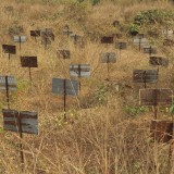 Patbana village Ebola cemetery, Makeni.