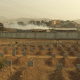 Ebola cemetery, Freetown.